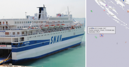 PANIKA NA MORU: Trajektu sa 250 putnika OTKAZAO MOTOR