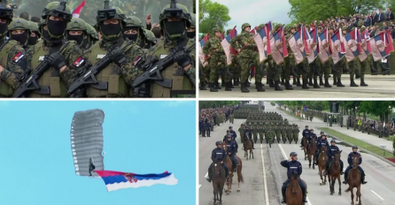 VUČIĆ PONOSAN, SRBIJA PREDSTAVILA NOVO NAORUŽANJE: Trese se grad, svi u čudu GLEDALI KAKVA TO GROMADA DOLAZI (VIDEO)