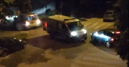 SNIMLJENO HAPŠENJE MUŠKARCA KOJI JE POKUŠAO OPLJAČKATI PEKARU U SARAJEVU