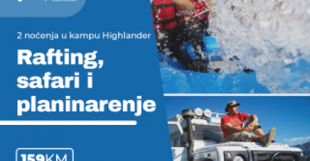 Rafting avantura na Tari, džip safari i planinarenje kroz NP Sutjeska - drugom najvećem kanjonu na svijetu!