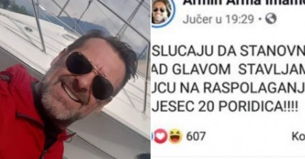 LIJEPA VIJEST: Armin iz Zavidovića ponudio vilu građanima koji zbog poplava budu primorani na evakuaciju