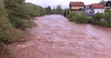 Vogošća: Nivo rijeke Bosne u blagom porastu ali nije dosegao kritičnu tačku