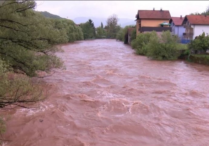 Vogošća: Nivo rijeke Bosne u blagom porastu ali nije dosegao kritičnu tačku
