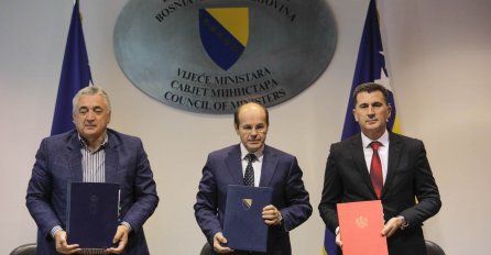 BiH, Srbija i Crna Gora potpisale protokol o određivanju tromeđne tačke
