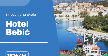 Odmor provedite u Pločama samo nekoliko metara od mora u Hotelu Bebić***!