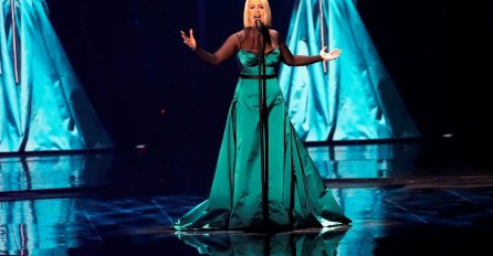 SVI SU GLEDALI U HALJINU MAKEDONSKE PJEVAČICE NA EVROVIZIJI: Sad je svi PROZIVAJU zbog ovog DETALJA, vidite li? (FOTO)