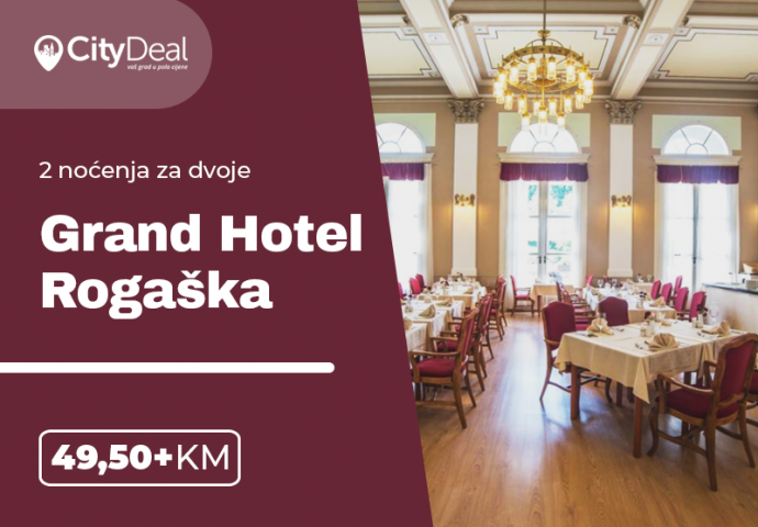 Savršen ljetni odmor Vas čeka u u hotelu Grand 4* Rogaška Resort u Sloveniji!