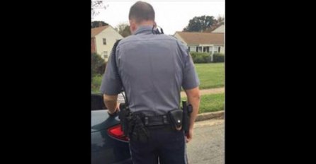 POLICAJAC JE NAREDIO ŽENI da otvori prtljažnik, NIJE IMAO POJMA DA GA ONA SLIKA: Svi dijele ovu sliku, POGLEDAJTE ŠTA JE URADIO! (FOTO) 