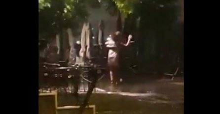 KIŠA JE LILA KAO IZ KABLA, ALI ONI NISU PRESTAJALI: Snimili su OVAJ PAR, kad su vidjeli šta rade, ODMAH SU OBJAVILI  DA CIJELI REGION VIDI! (FOTO)