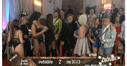 SKINULA SE! Pogledajte kakva se Aleksandra Subotić pojavila na "Zadrugoviziji",  kada je okrenula leđa i svi su je u čudu gledali, SVE ISPALO