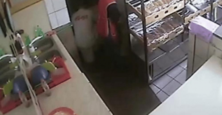 MOSTAR( VIDE0): Gazda postavio skrivenu kameru u pekaru i kad je vidio šta radnica radi nije mogao da vjeruje svojim očima