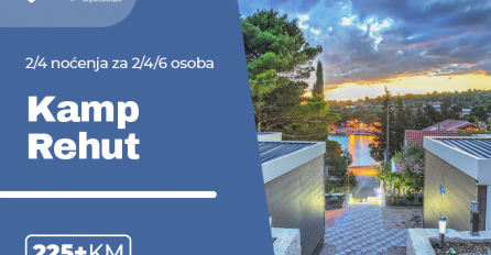 Glamurozno kampiranje na Murteru u mobilnim kućicama Lifestyle Kampa Rehut****
