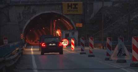 Zbog nesreće obustavljen saobraćaj u tunelu Prvi mart na autoputu A-1