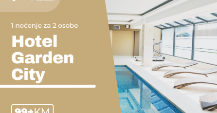 Uživajte u opuštajućem Wellness & Spa centru hotela Garden City Hotel&Resort u Konjicu!