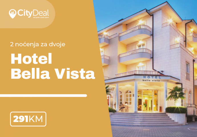 Provedite nezaboravan odmor u srcu Dalmacije i luksuznom hotelu Bella Vista 4*!