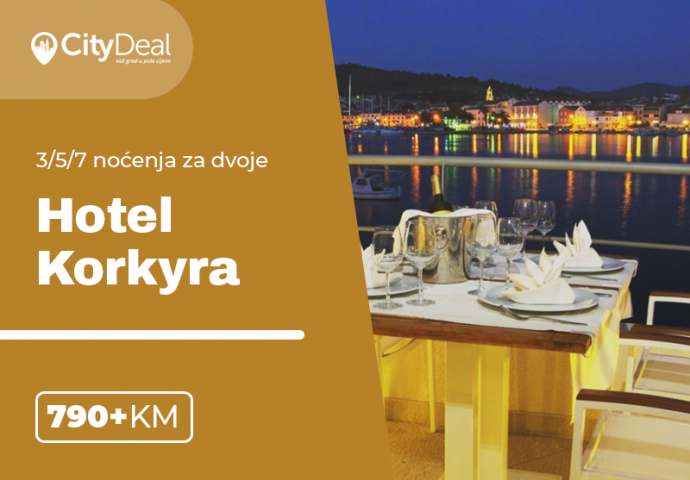 Hotel Korkyra na ostrvu Korčula uz obalu južne Dalmacije savršeno je mjesto za uživanje!