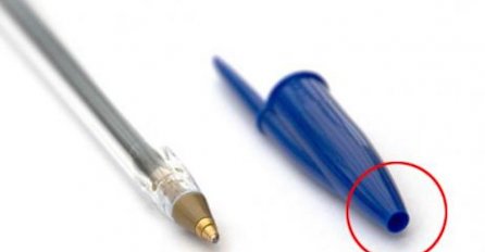 NIKADA NE BISMO POGODILI: Znate li čemu služi mala rupa na poklopcu hemijske olovke?