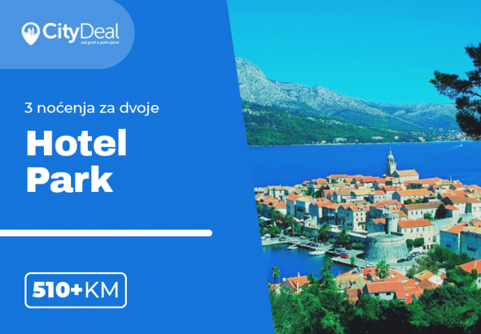 Ljetni odmor započnite odmorom uz miris mora, Korčula i hotel Park 3* čekaju na Vas!
