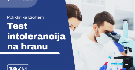 Test intolerancija na hranu, + sistematski laboratorijski po još povoljnoj cijeni!