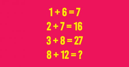 SAMO 5% MOŽE RIJEŠITI OVU MOZGALICU: Da li ste među njima?