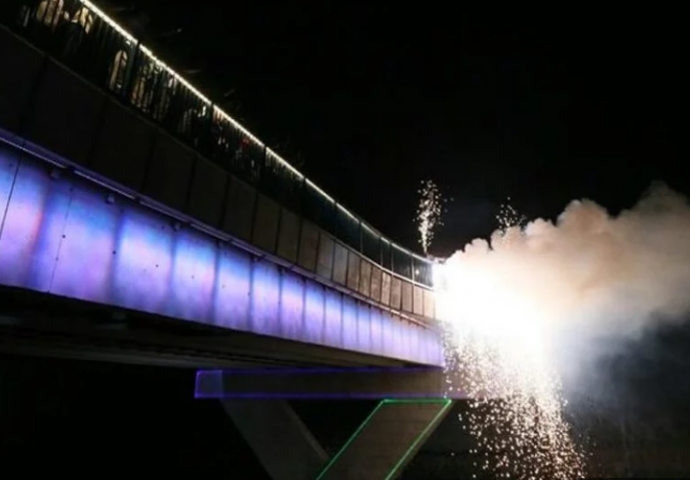OBJAVLJENI SNIMCI IZ ZRAKA: Dodik otvorio novi most u BANJALUCI i najavio još mostova!