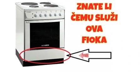 NIKO JE NE KORISTI NA PRAVI NAČIN: Da li znate čemu služi FIOKA ispod rerne?