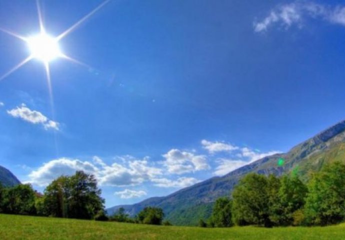 VRIJEME DANAS: Jutros je u Bosni i Hercegovini bilo sunčano vrijeme uz malu do umjerenu oblačnost