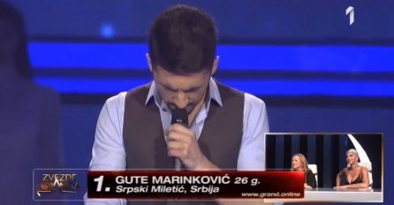 IZAŠAO JE NA SCENU, A ONDA SU SVI POGLEDALI U NJEGOVA STOPALA: Ovoga se dosad niko nije sjetio, TAKMIČAR ODUŠEVIO!