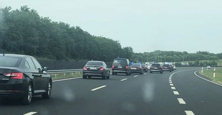 Dodika od Hrvatske ka Budimpešti prati 16 automobila