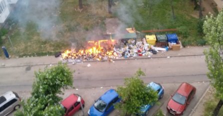 Gorjelo smeće na više lokacija u Mostaru