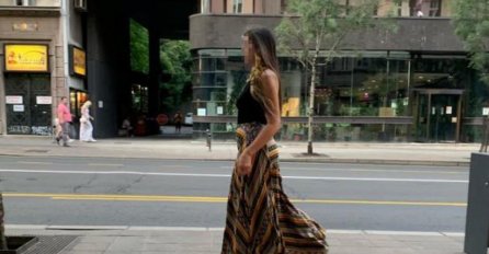 OVA DJEVOJKA JE PROŠETALA CENTROM BEOGRADA: Pogledajte šta je imala na sebi, I VI BISTE SE OKRENULI!