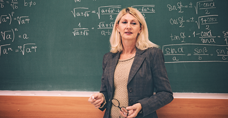 'Išla sam u medicinsku školu i imali smo zaista sjajnu profesorku iz matematike ..'