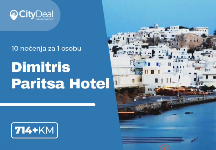 Upoznajte čari ostrva Kos u Grčkoj i smjestite se u fantastični Otel Dimitris Paritsa Hotel!