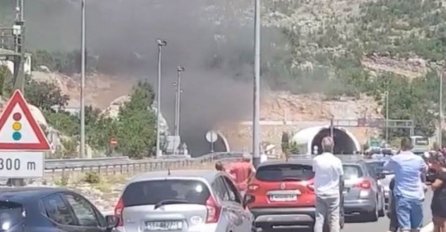 Eksplodirao automobil u tunelu Sveti Rok, kolona duga sedam kilometara