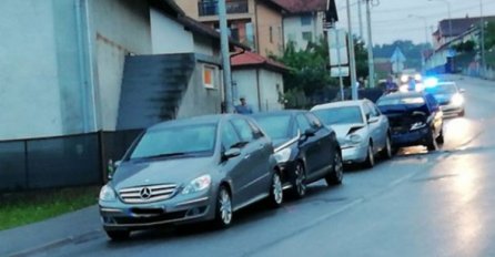 Lančani sudar u Banjaluci