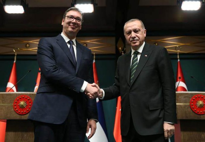 Vučić i Erdogan zadovoljni saradnjom Srbije i Turske