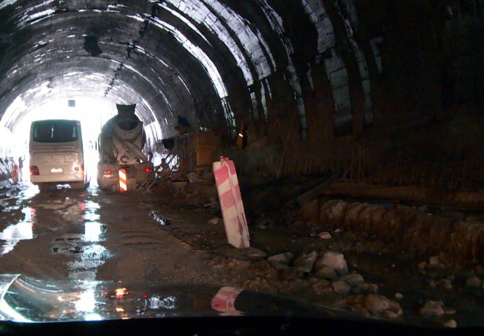 Ponovo obustava saobraćaja u tunelu Vranduk II