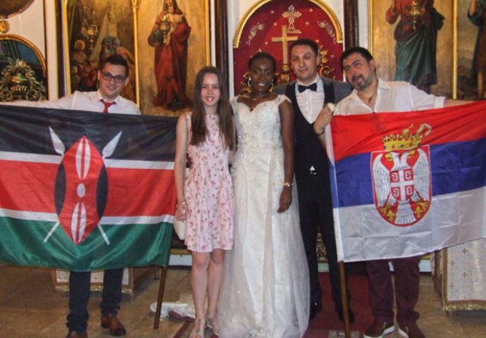 OVO VJENČANJE JE OSTAVILO SRBIJU U ŠOKU: Rukometaš se oženio djevojkom iz Kenije, a porodica joj je već dala SRPSKI NADIMAK