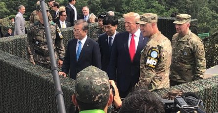 Trump stigao na granicu sa Sjevernom Korejom, čeka se Kim Jong-un (VIDEO)