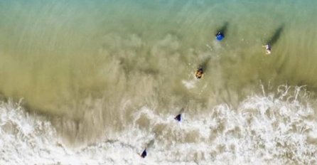 LJETOVANJE IZ NOĆNE MORE: Želio snimiti djecu DRONOM IZ ZRAKA, a kad je pregledao snimak, ZALEDIO SE OD STRAHA (FOTO)