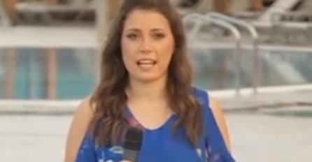 HIT UKLJUČENJE JUTROS DOK SU SVI SPAVALI: Reporterka jutarnjeg pošla na bazen da uradi prilog, a onda joj pukao film! (VIDEO)