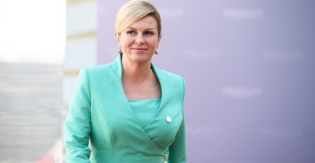 KOLINDA OBUKLA KOŽNU JAKNU I NIKAD KRAĆU LEPRŠAVU HALJINICU: Internet se ustalasao, je li moguće da jedna PREDJSEDNICA NOSI OVO?