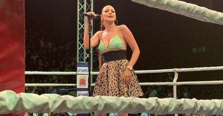 ALEKSANDRA PRIJOVIĆ UŠLA U RING I DIGLA PUBLIKU NA NOGE: Niko nije ni slutio da ovako izgleda 4 MJESECA NAKON POROĐAJA, pogledajte slike (FOTO)