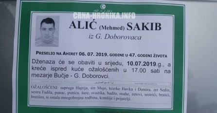 TUGA NE MOŽE BITI VEĆA! POGINUO MUŠKARAC PORJEKLOM IZ SREBENICE NA RADU U AUSTRIJI:  Jedini preživio od 5 braće srebrenički genocid, a bit će sahranjen prije njih..