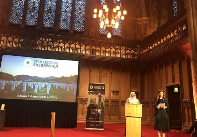 Komemoracija za žrtve genocida u Srebrenici održana u Londonu