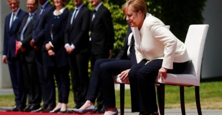PRVO SE TRESLA U JAVNOSTI, A SADA NOVI ŠOK: Evo šta se desilo Angeli Merkel, KAMERE SVE SNIMILE!