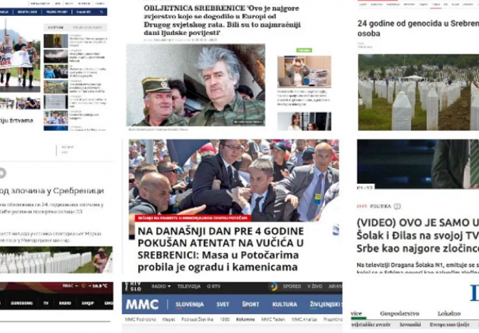 OVAKO SU DANAS PISALI MEDIJI IZ SUSJEDNIH ZEMALJA: Hrvatski mediji su rekli OVO za genocid a u Srbiji su istakli slijedeće 