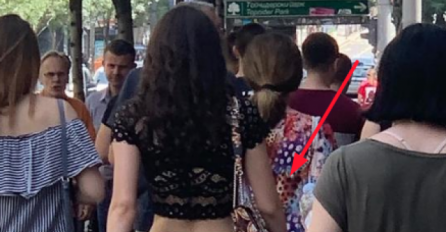 ZA OVOM DJEVOJKOM SU SE U BEOGRADU SVI OKRENULI: Ovakva se prošetala na +30, A KAD SU POGLEDALI DOLE PAMET IM JE STALA (FOTO)