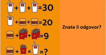 ZBOG JEDNE CAKE NIKO NE MOŽE RIJEŠITI OVU MOZGALICU: Znate li vi odgovor?