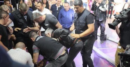 NEVJEROVATAN INCIDENT U FINALU PAROVA, UČESNIK NAPRAVIO HAOS: Razvlačili ga po podu, KAMERA SVE SNIMILA!